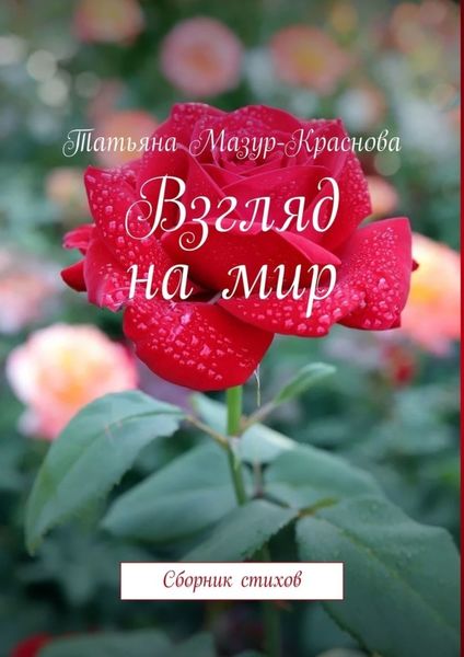 Обложка книги  «Взгляд на мир. Сборник стихов»