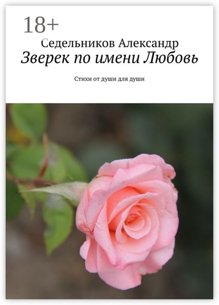 Обложка книги  «Зверек по имени Любовь. Стихи от души для души»
