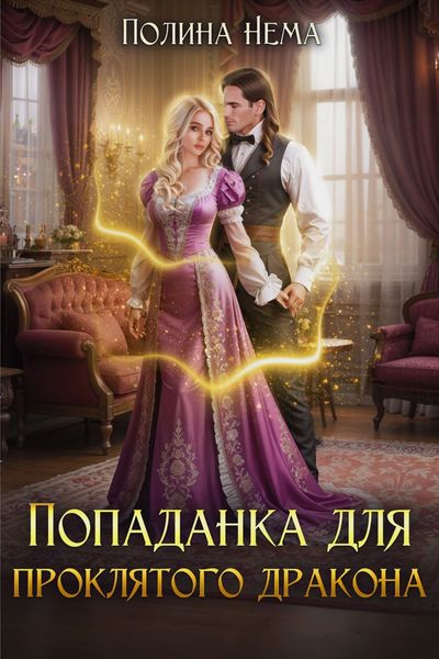 Обложка книги  «Попаданка для проклятого дракона»