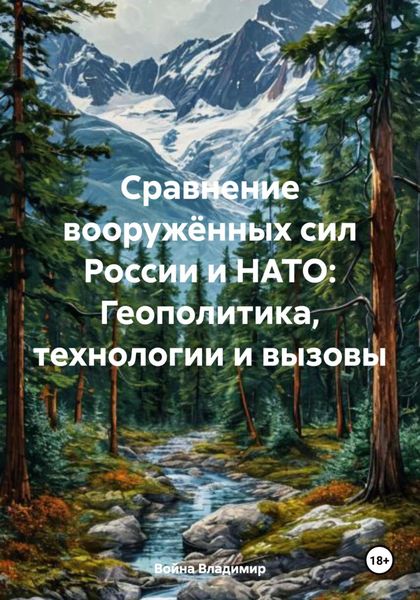 Обложка книги  «Сравнение вооружённых сил России и НАТО: Геополитика, технологии и вызовы»