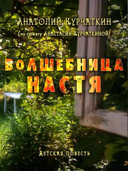Обложка книги  «Волшебница Настя»