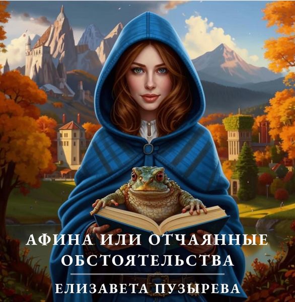 Обложка книги  «Афина или отчаянные обстоятельства»