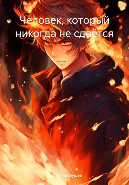 Обложка книги  «Человек, который никогда не сдаётся»