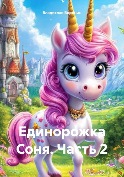 Обложка книги  «Единорожка Соня. Часть 2»