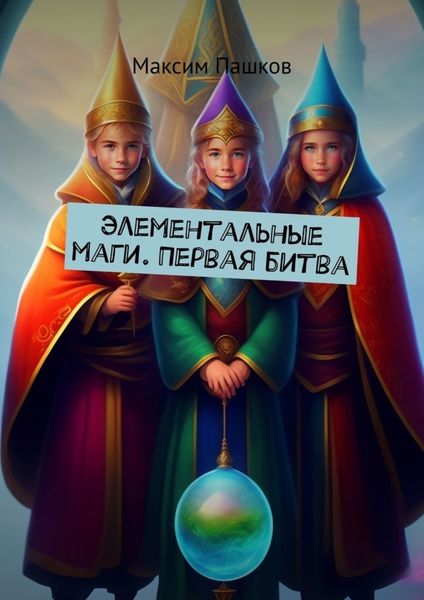 Обложка книги  «Элементальные маги. Первая битва»