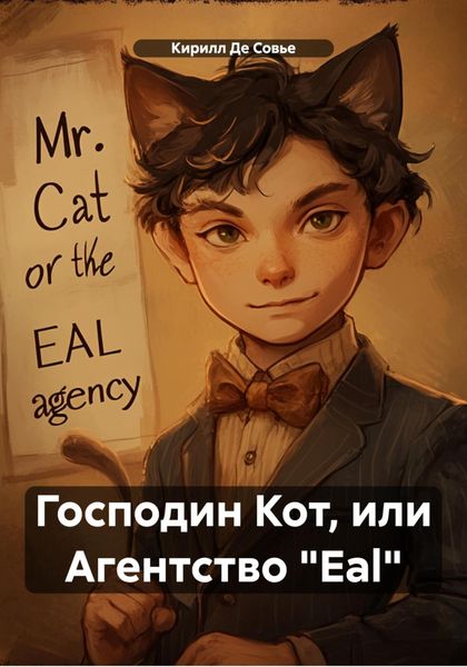 Обложка книги  «Господин Кот, или Агентство «Eal»»