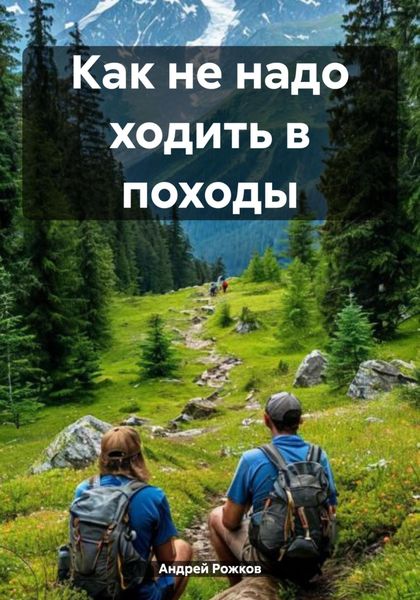 Обложка книги  «Как не надо ходить в походы»