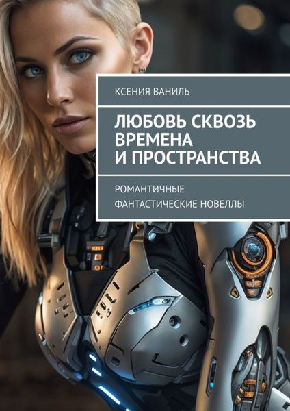 Обложка книги  «Любовь сквозь времена и пространства. Романтичные фантастические новеллы»