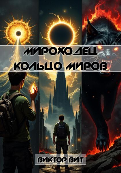 Обложка книги  «Мироходец. Кольцо Миров»