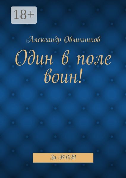 Обложка книги  «Один в поле воин! За ВДВ!»