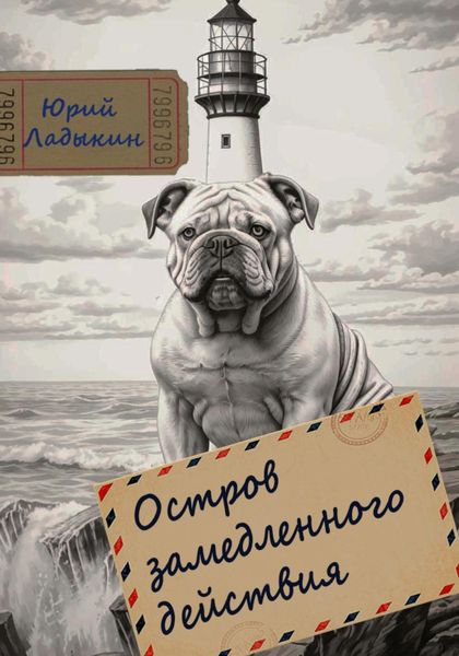 Обложка книги  «Остров замедленного действия»