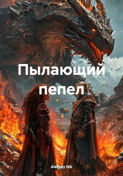 Обложка книги  «Пылающий пепел»