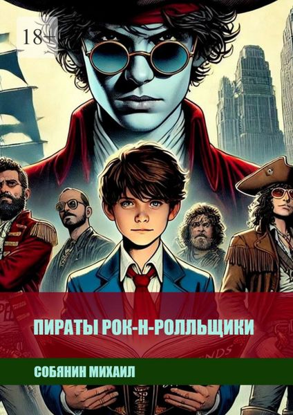Обложка книги «Пираты рок-н-ролльщики»