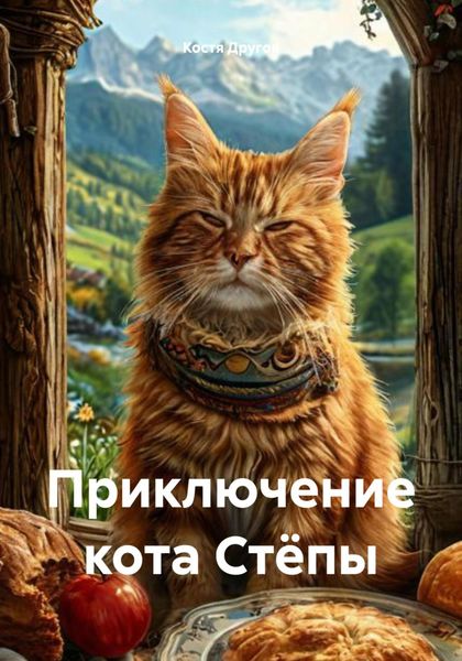 Обложка книги  «Приключение кота Стёпы»