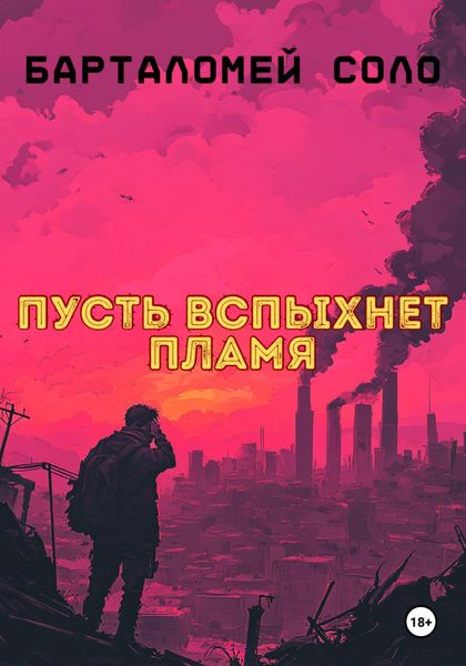 Обложка книги  «Пусть вспыхнет пламя»
