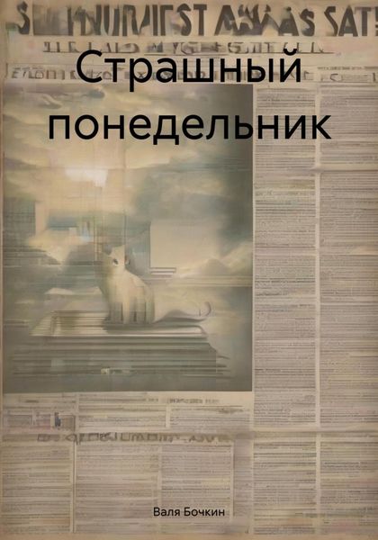 Обложка книги  «Страшный понедельник»