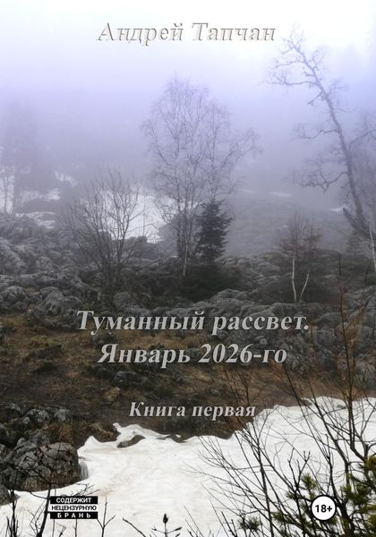 Обложка книги  «Туманный рассвет. Книга первая. Январь 2026-го»