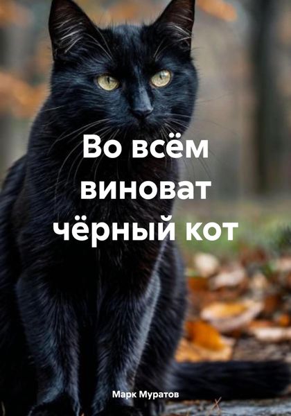 Обложка книги  «Во всём виноват чёрный кот»
