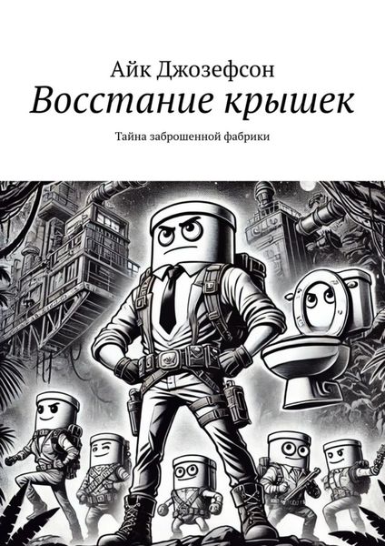 Обложка книги  «Восстание крышек. Тайна заброшенной фабрики»