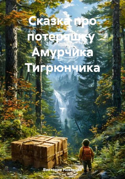 Обложка книги  «Сказка про потеряшку Амурчика Тигрюнчика»