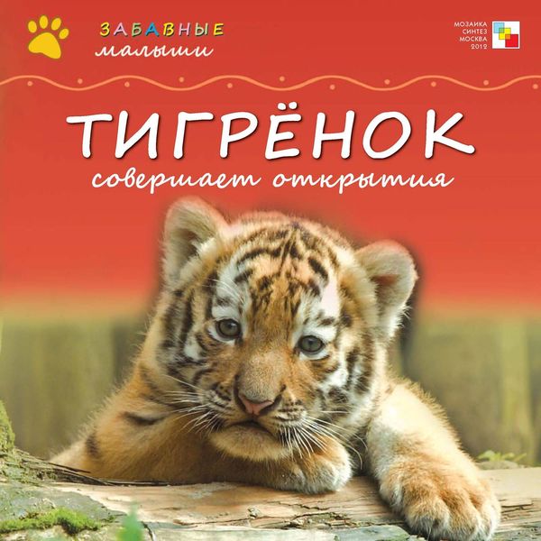 Обложка книги  «Тигрёнок совершает открытия»