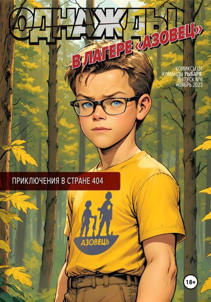 Обложка книги  «Однажды в лагере «Азовец»»