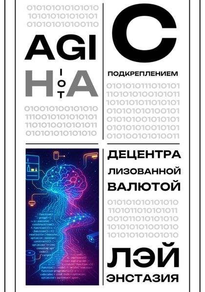 Обложка книги  «AGI на IoT с подкреплением децентрализованной валютой»