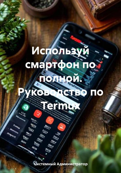 Обложка книги  «Используй смартфон по полной. Руководство по Termux»