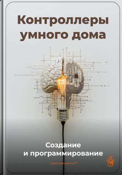 Обложка книги  «Контроллеры умного дома: Создание и программирование»