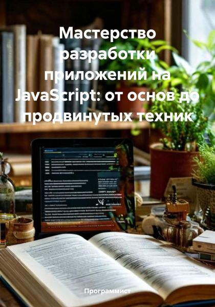 Обложка книги  «Мастерство разработки приложений на JavaScript: от основ до продвинутых техник»