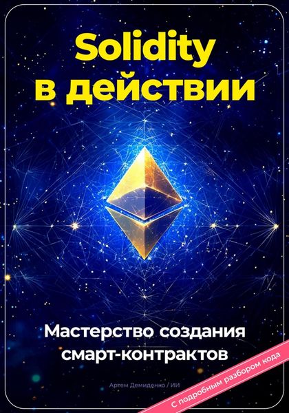 Обложка книги  «Solidity в действии: Мастерство создания смарт-контрактов»