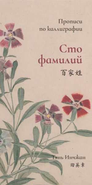 Обложка книги  «Сто фамилий. Прописи по каллиграфии»