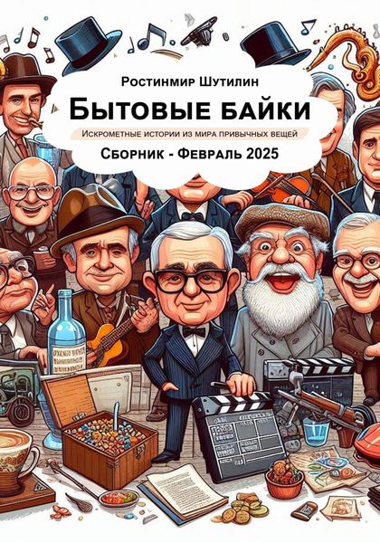 Обложка книги  «Бытовые Байки – Сборник Февраль 2025»