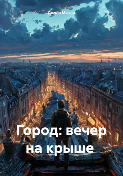 Обложка книги  «Город: вечер на крыше»