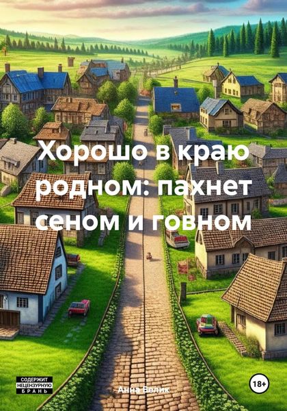 Обложка книги  «Хорошо в краю родном: пахнет сеном и говном»