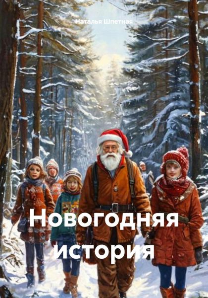 Обложка книги  «Новогодняя история»