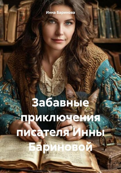 Обложка книги  «Забавные приключения писателя Инны Бариновой»