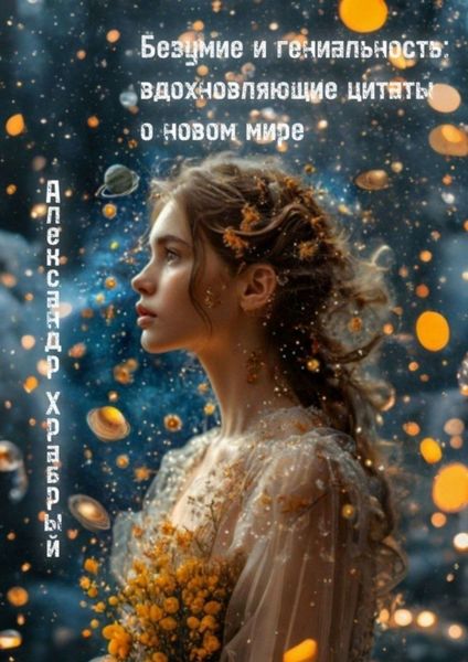 Обложка книги  «Безумие и гениальность: вдохновляющие цитаты о новом мире»