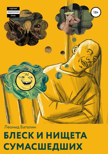 Обложка книги  «Блеск и нищета сумасшедших»