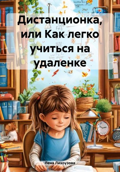 Обложка книги  «Дистанционка, или Как легко учиться на удаленке»