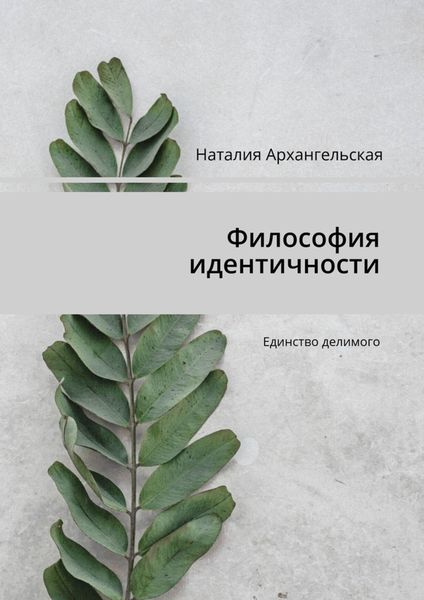 Обложка книги  «Философия идентичности. Единство делимого»