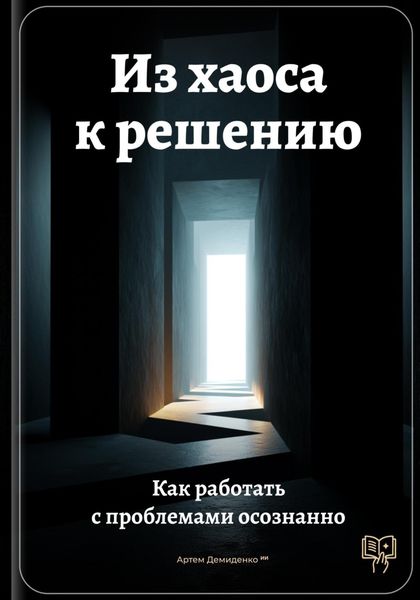 Обложка книги  «Из хаоса к решению: Как работать с проблемами осознанно»