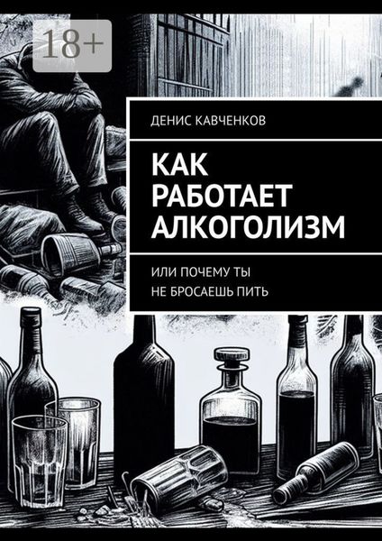 Обложка книги  «Как работает алкоголизм. Или почему ты не бросаешь пить»