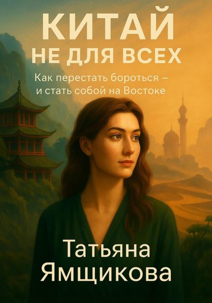 Обложка книги  «Китай не для всех. Как перестать бороться и стать собой на Востоке»
