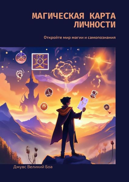 Обложка книги  «Магическая карта личности. Откройте мир магии и самопознания»