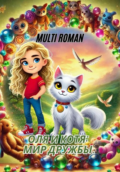 Обложка книги  «Оля и Котя: мир дружбы»