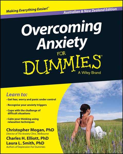 Обложка книги  «Overcoming Anxiety For Dummies – Australia / NZ»