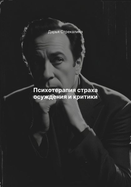 Обложка книги  «Психотерапия страха осуждения и критики»