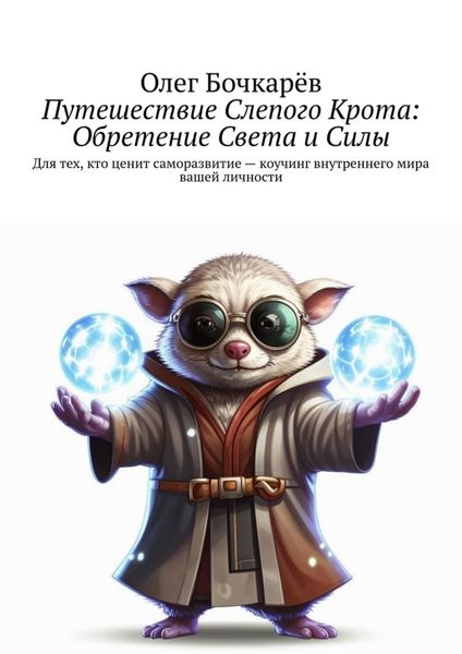 Обложка книги  «Путешествие Слепого Крота: Обретение Света и Силы. Для тех, кто ценит саморазвитие – коучинг внутреннего мира вашей личности»