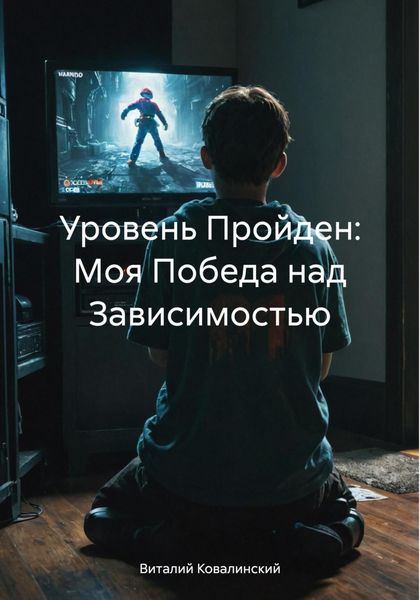 Обложка книги  «Уровень Пройден: Моя Победа над Зависимостью»